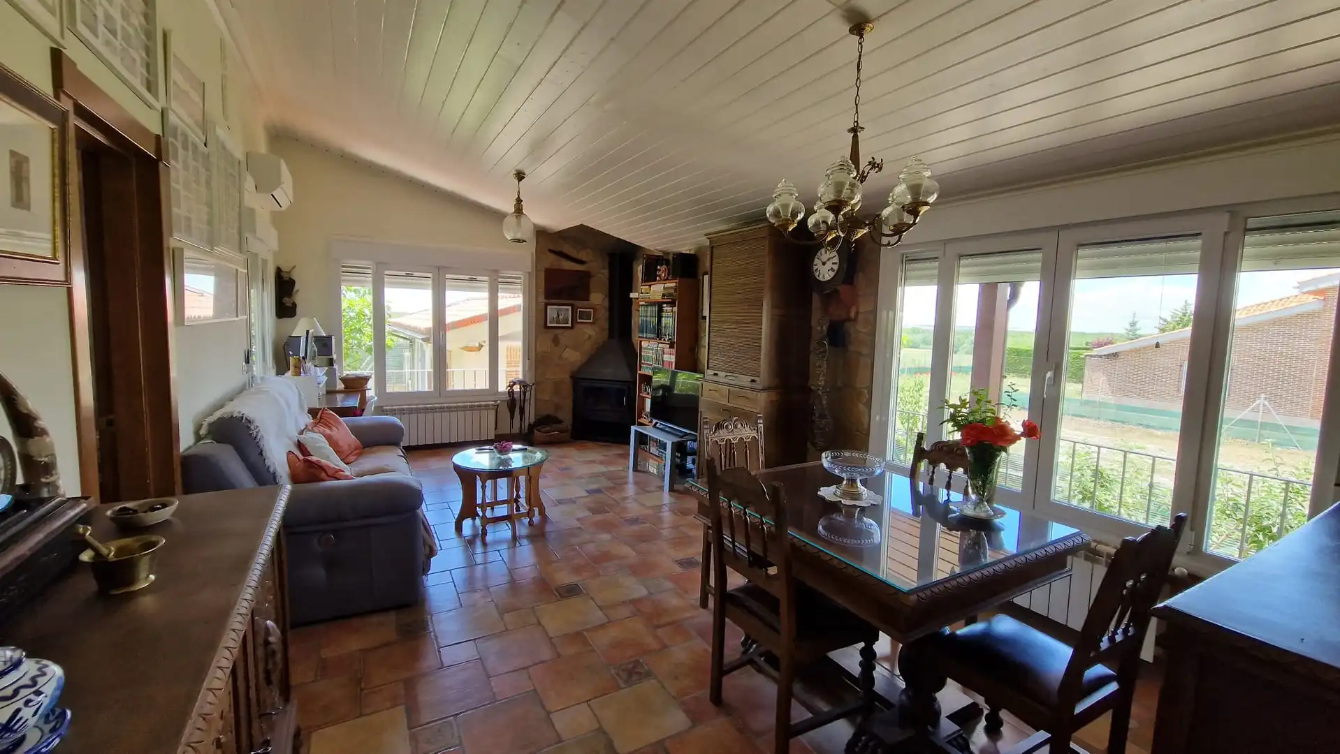 Comedor de Casa o chalet en venta en Carrión de los Condes con Calefacción, Jardín privado y Terraza