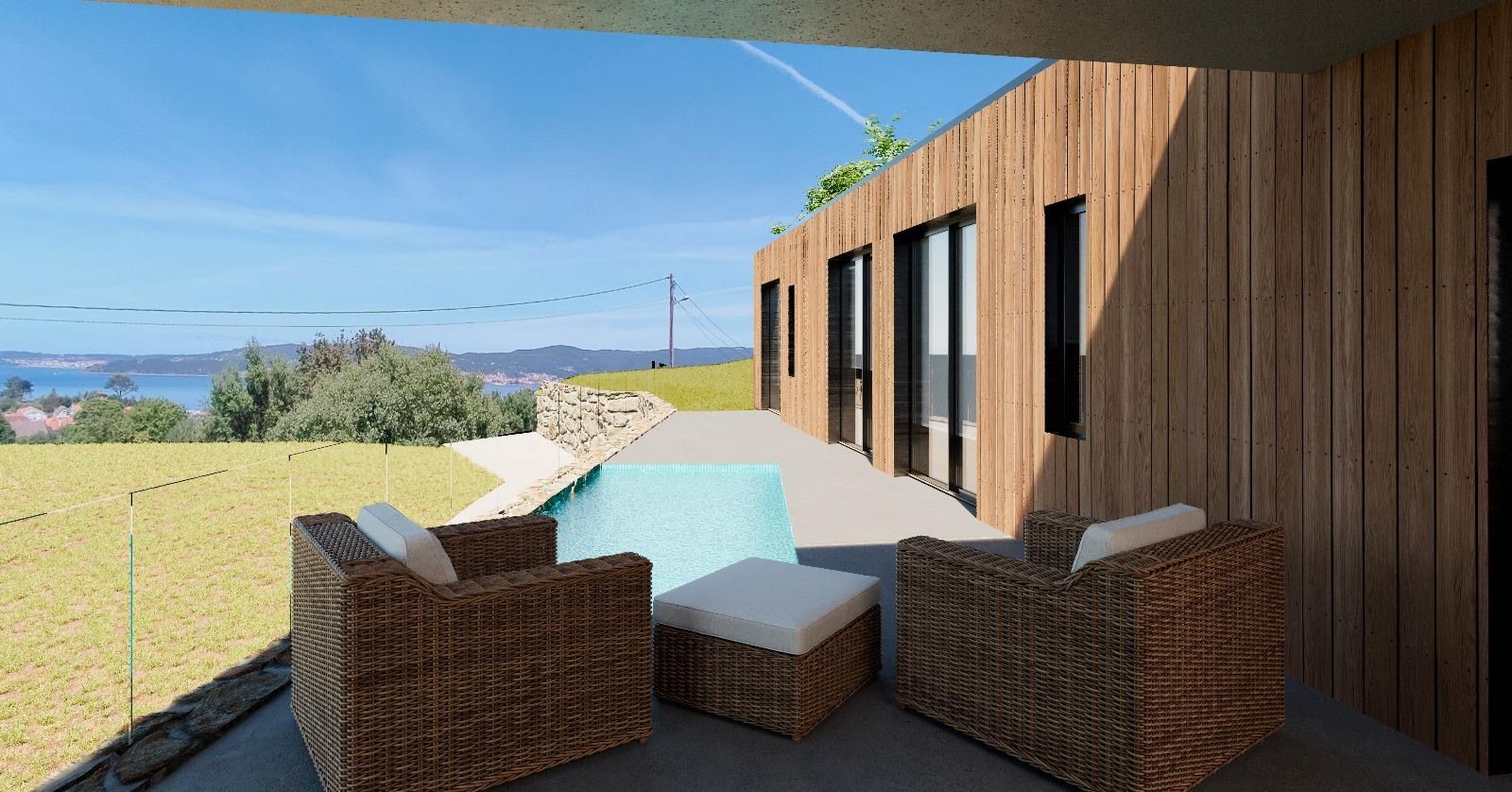 Terrassa de Casa o xalet en venda en Oleiros amb Jardí privat i Terrassa