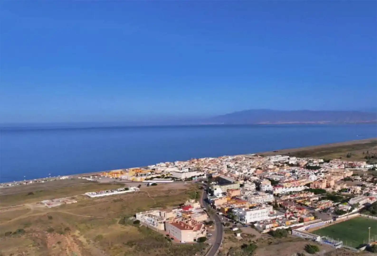 Außenansicht von Maisonette zur Miete in Cabo de Gata mit Klimaanlage, Möbliert und Ofen