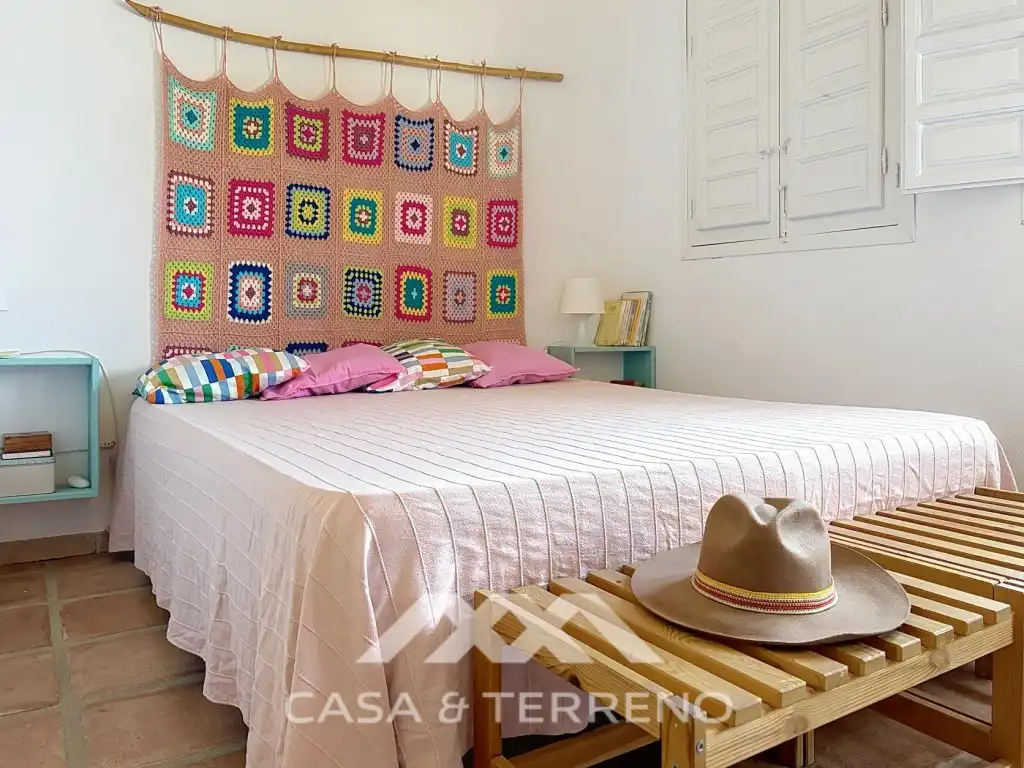 Dormitori de Casa o xalet en venda en Canillas de Aceituno amb Jardí privat, Terrassa i Piscina