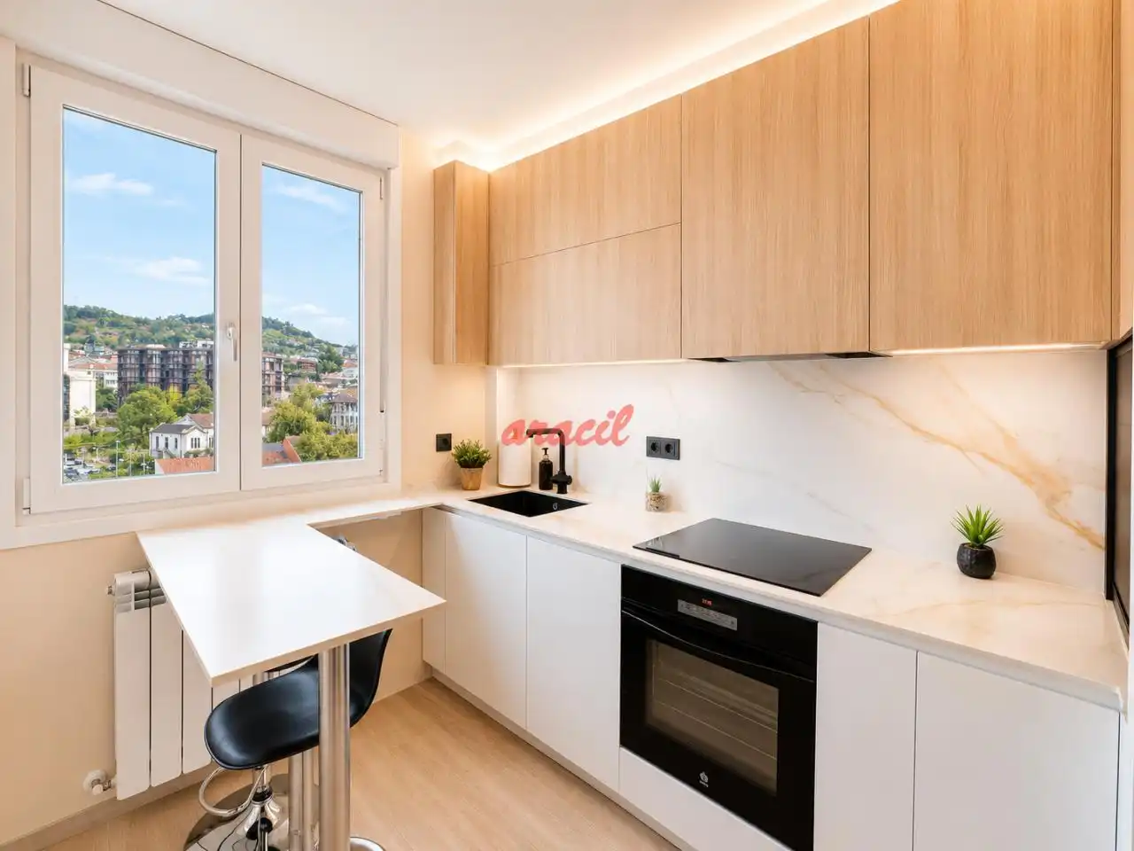 Cocina de Piso en venta en Ourense Capital  con Aire acondicionado, Calefacción y Trastero