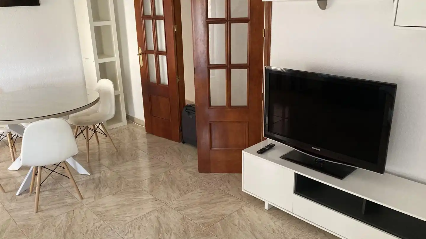 Sala de estar de Piso de alquiler en Garrucha con Terraza