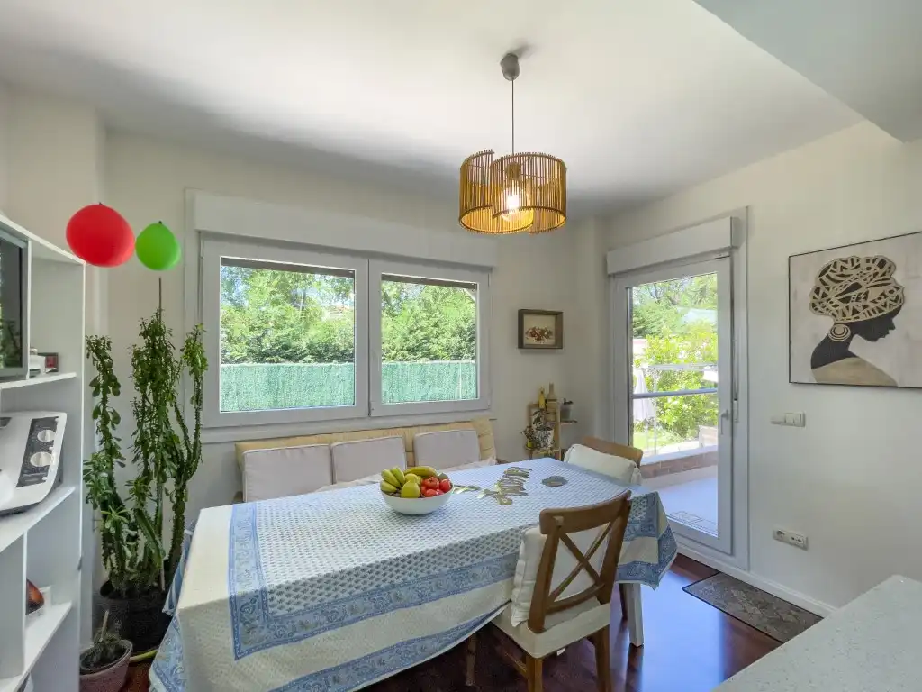 Dining room of Detached homes for sale in Las Rozas de Madrid  with Private garden, Terrace and Storage room