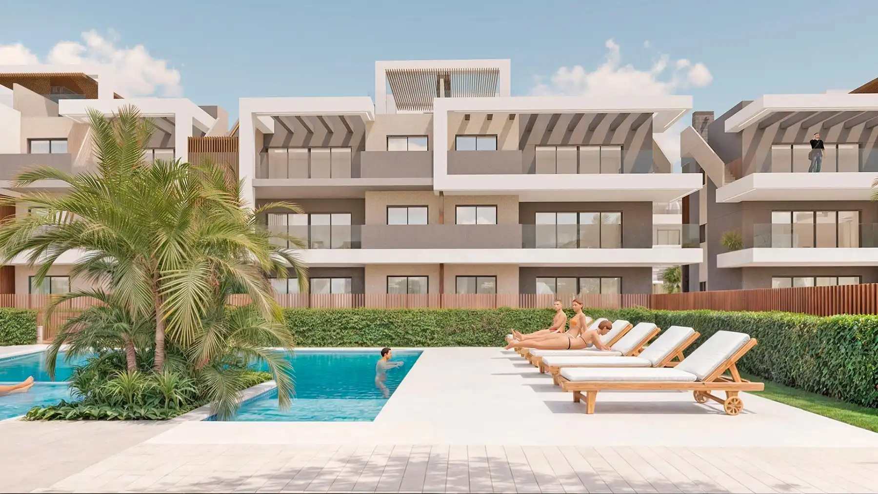 Apartament amb piscina en venda a El Mojón, imagen 2