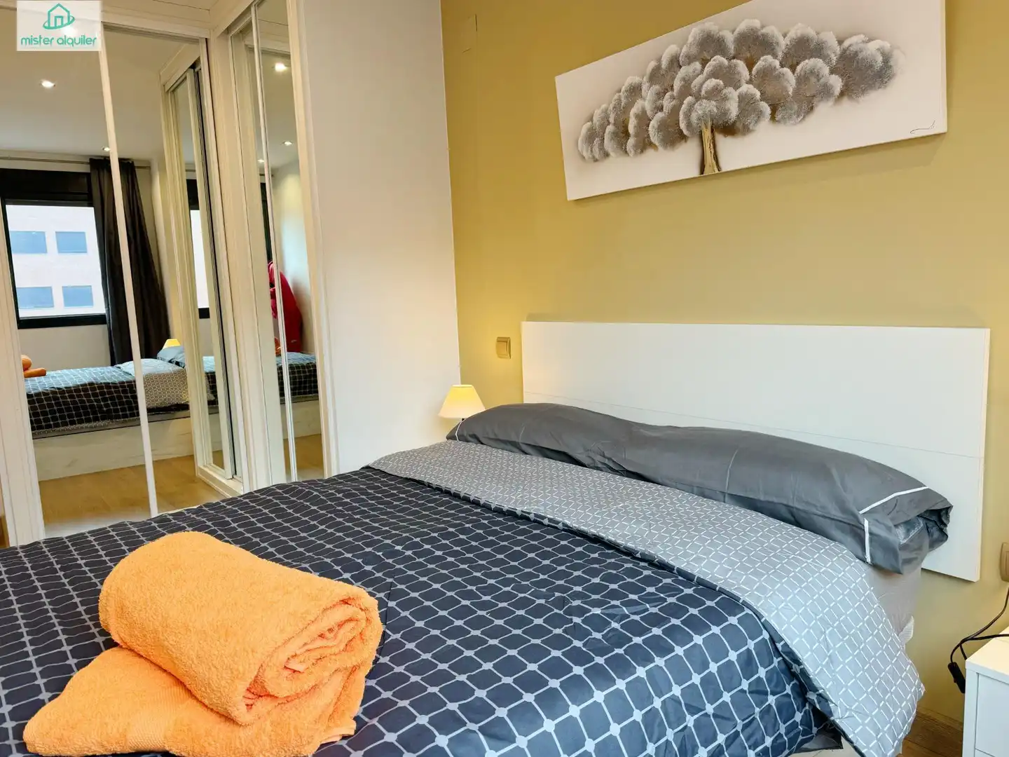 Bedroom of Apartments for rent in San Vicente del Raspeig / Sant Vicent del Raspeig  with Air Conditioner, Private garden and Terrace