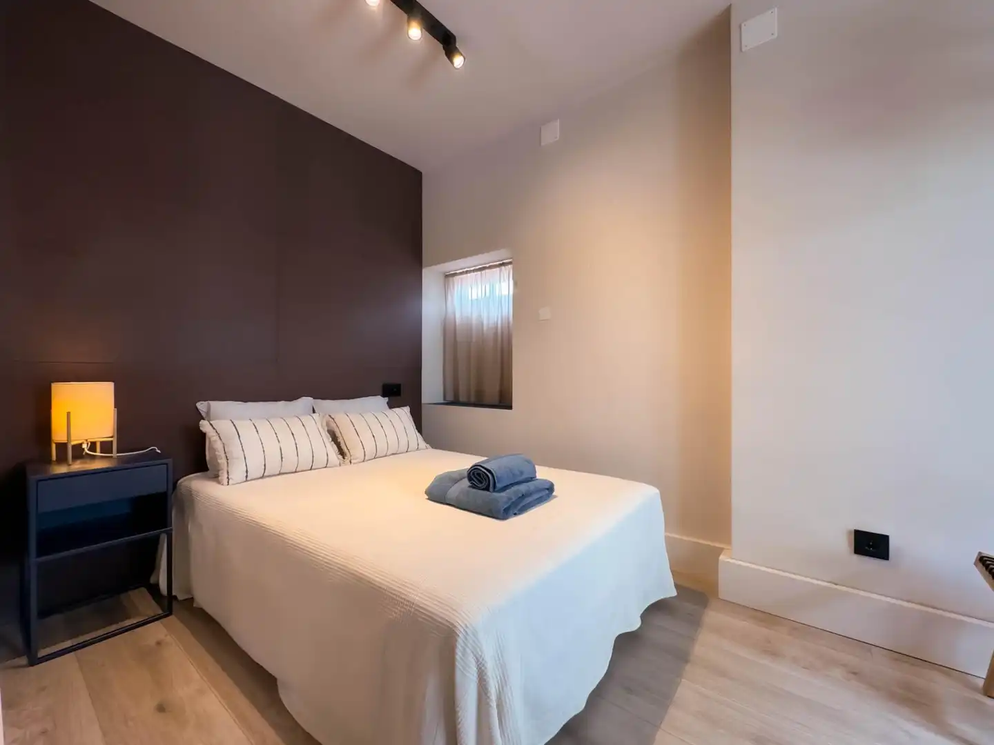 Bedroom of Apartments for sale in Pontedeume  with Heating, Parquet flooring and Furnished