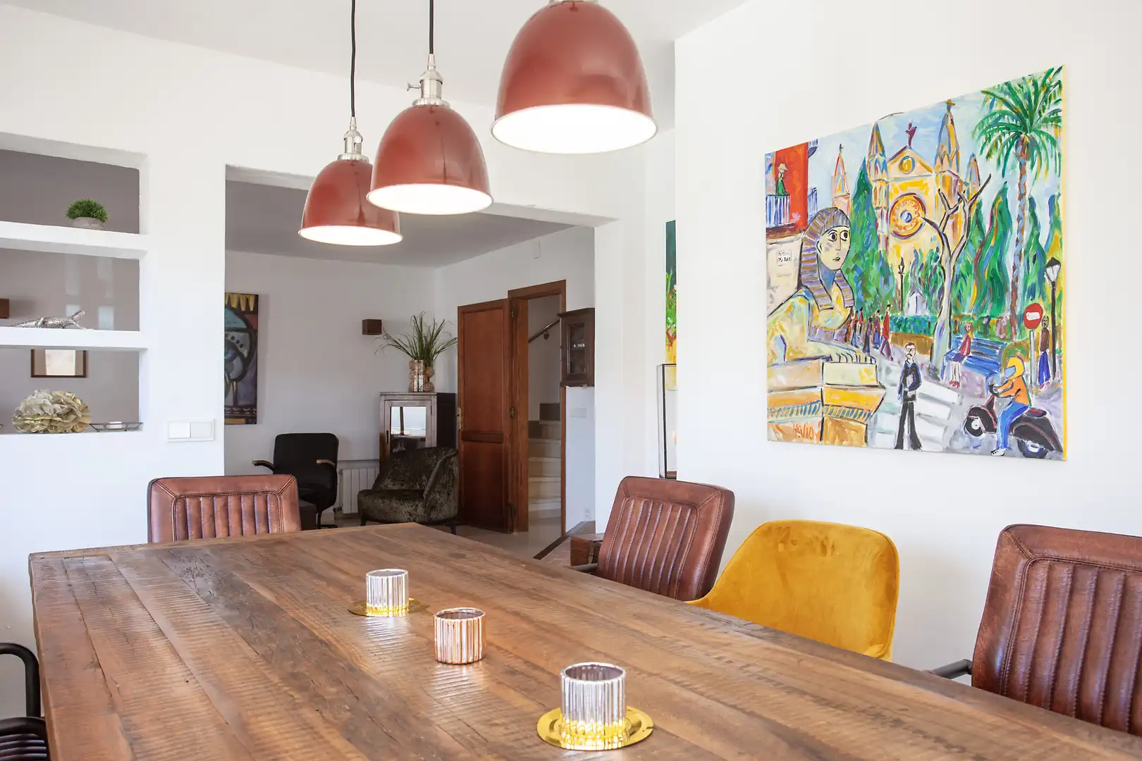 Comedor de Finca rústica en venta en Capdepera con Aire acondicionado, Calefacción y Terraza