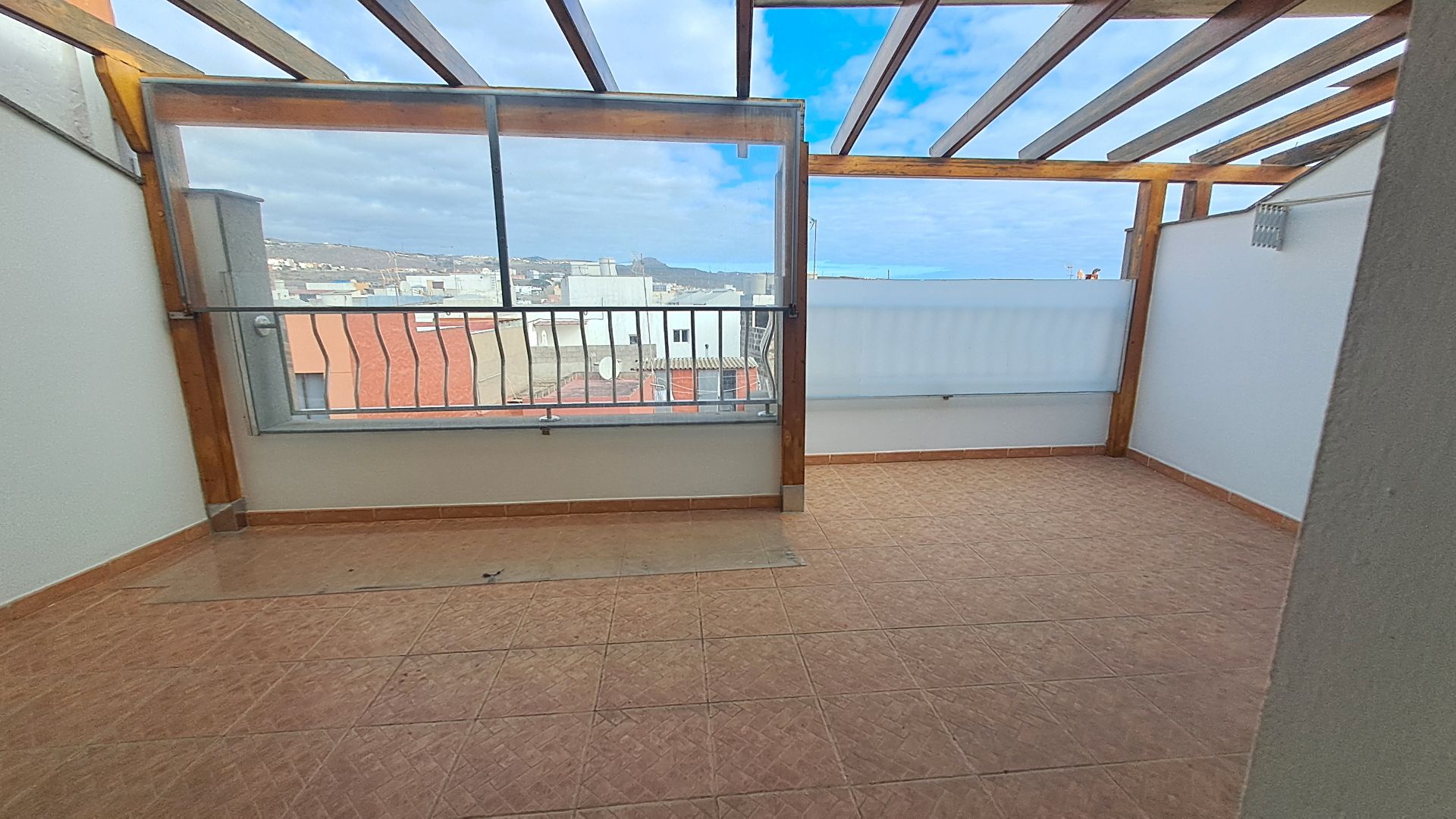 Terraza de Ático de alquiler en Telde con Terraza, Horno y Lavadora