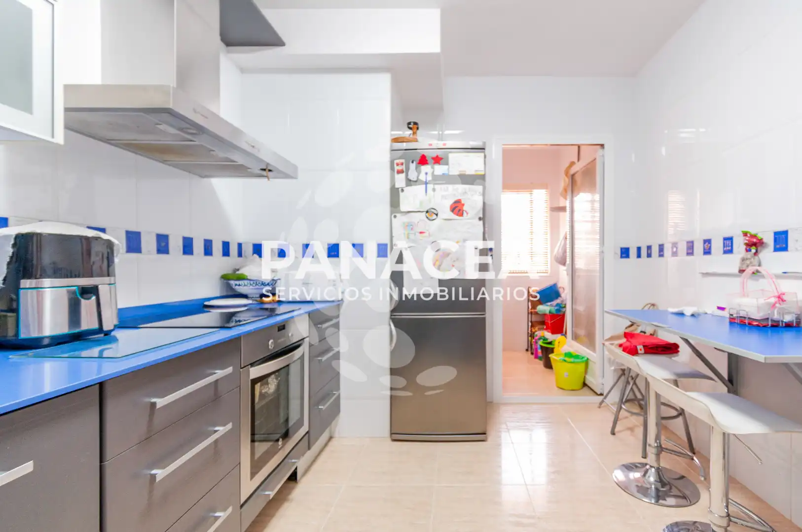Kitchen of Flat for sale in Roquetas de Mar  with Furnished, Oven and Washing machine