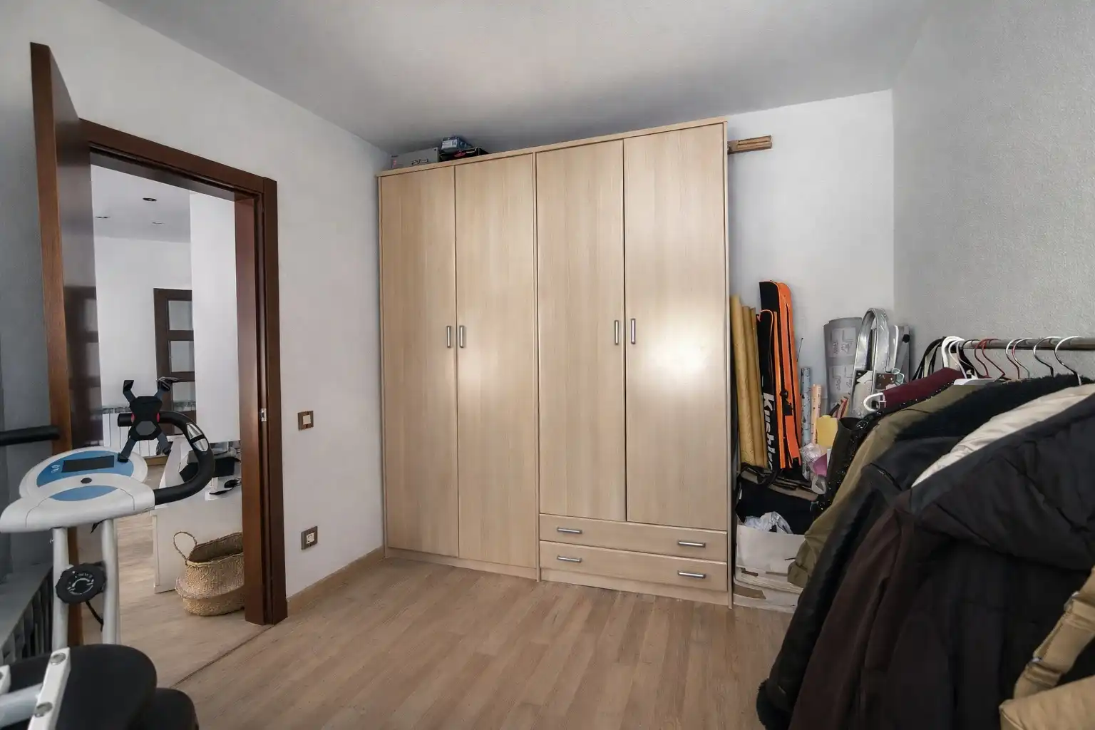 Bedroom of Flat for sale in Cornellà de Llobregat  with Air Conditioner, Heating and Parquet flooring