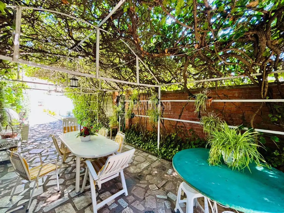 Terraza de Casa o chalet en venta en Boecillo con Jardín privado