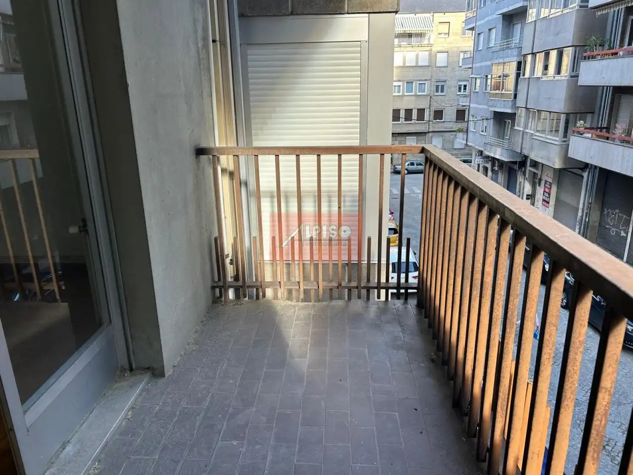 Balcony of Flat for sale in Ourense Capital   with Heating, Parquet flooring and Terrace