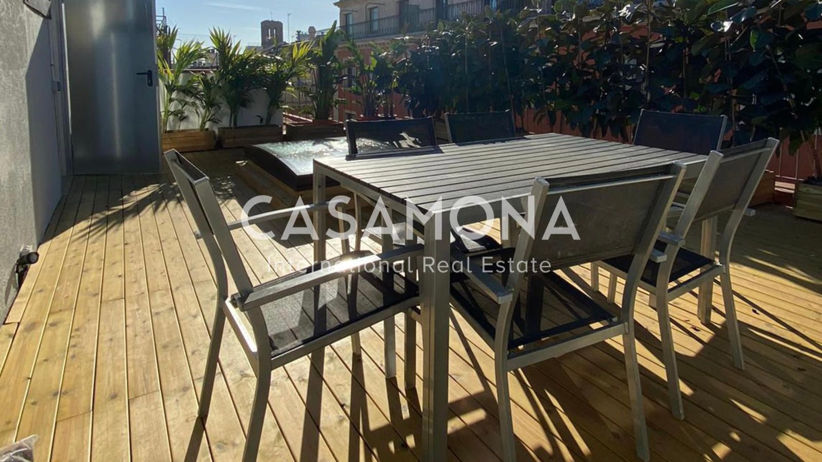 Terrassa de Àtic en venda en  Barcelona Capital amb Aire condicionat i Terrassa