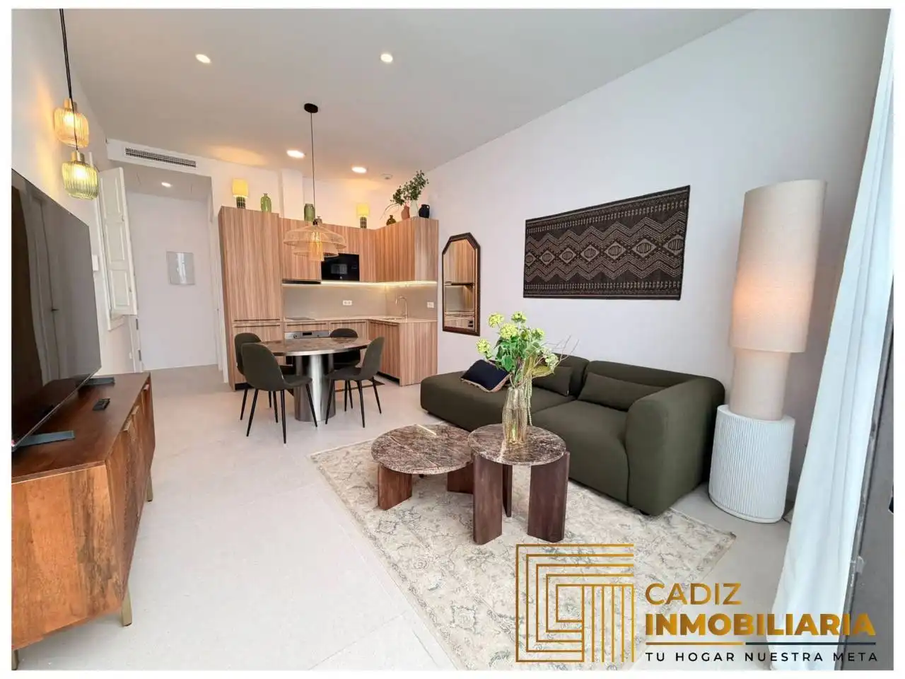 Living room of Flat for sale in Cádiz  with Air Conditioner and Furnished