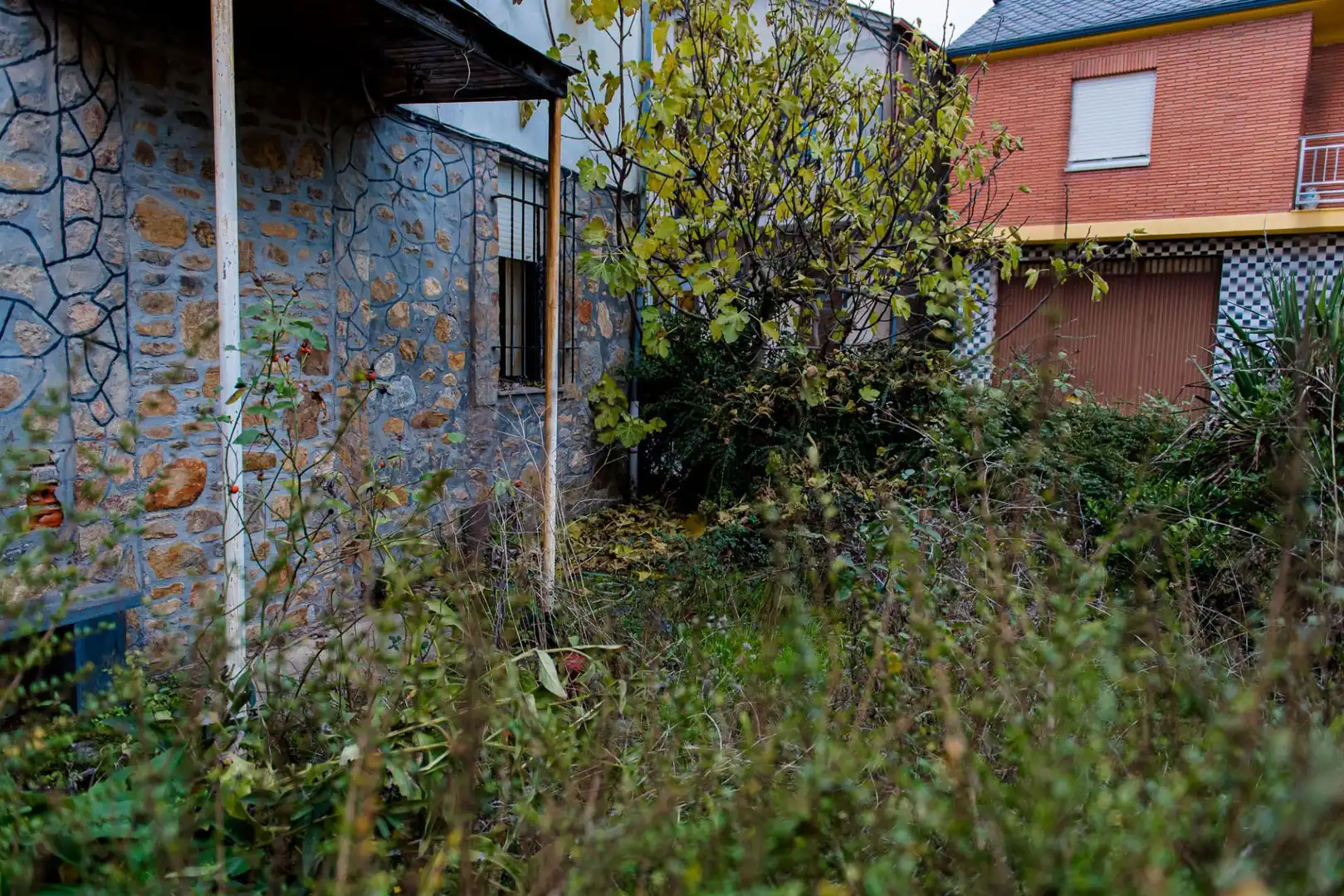 Vista exterior de Casa o xalet en venda en Carucedo amb Jardí privat, Terrassa i Moblat