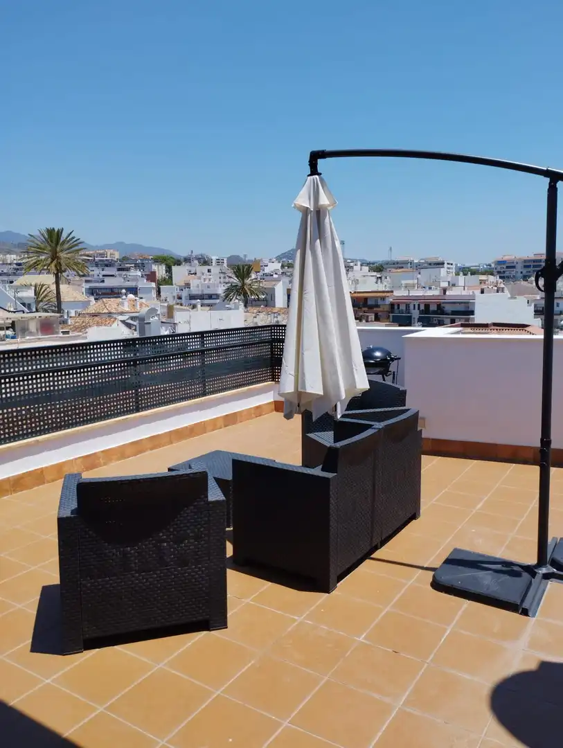 Terrasse von Dachboden zur Miete in Marbella