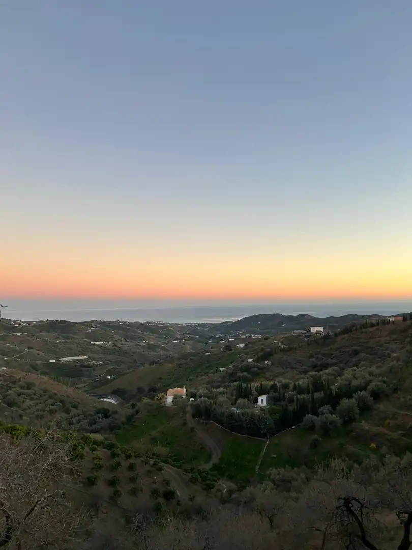 Vista exterior de Finca rústica en venda en Macharaviaya amb Terrassa, Traster i Piscina