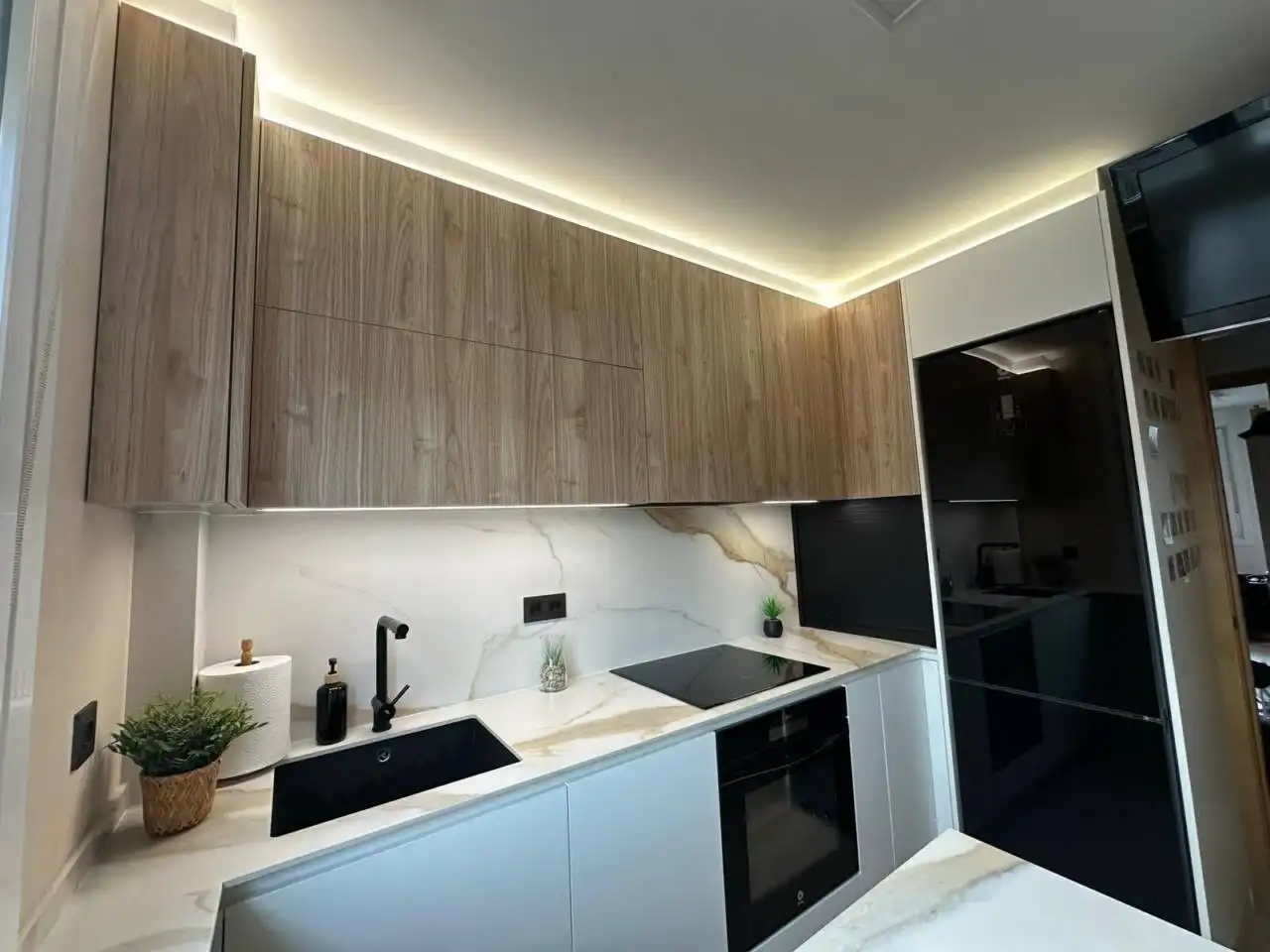 Cocina de Piso en venta en Ourense Capital  con Calefacción, Trastero y Balcón