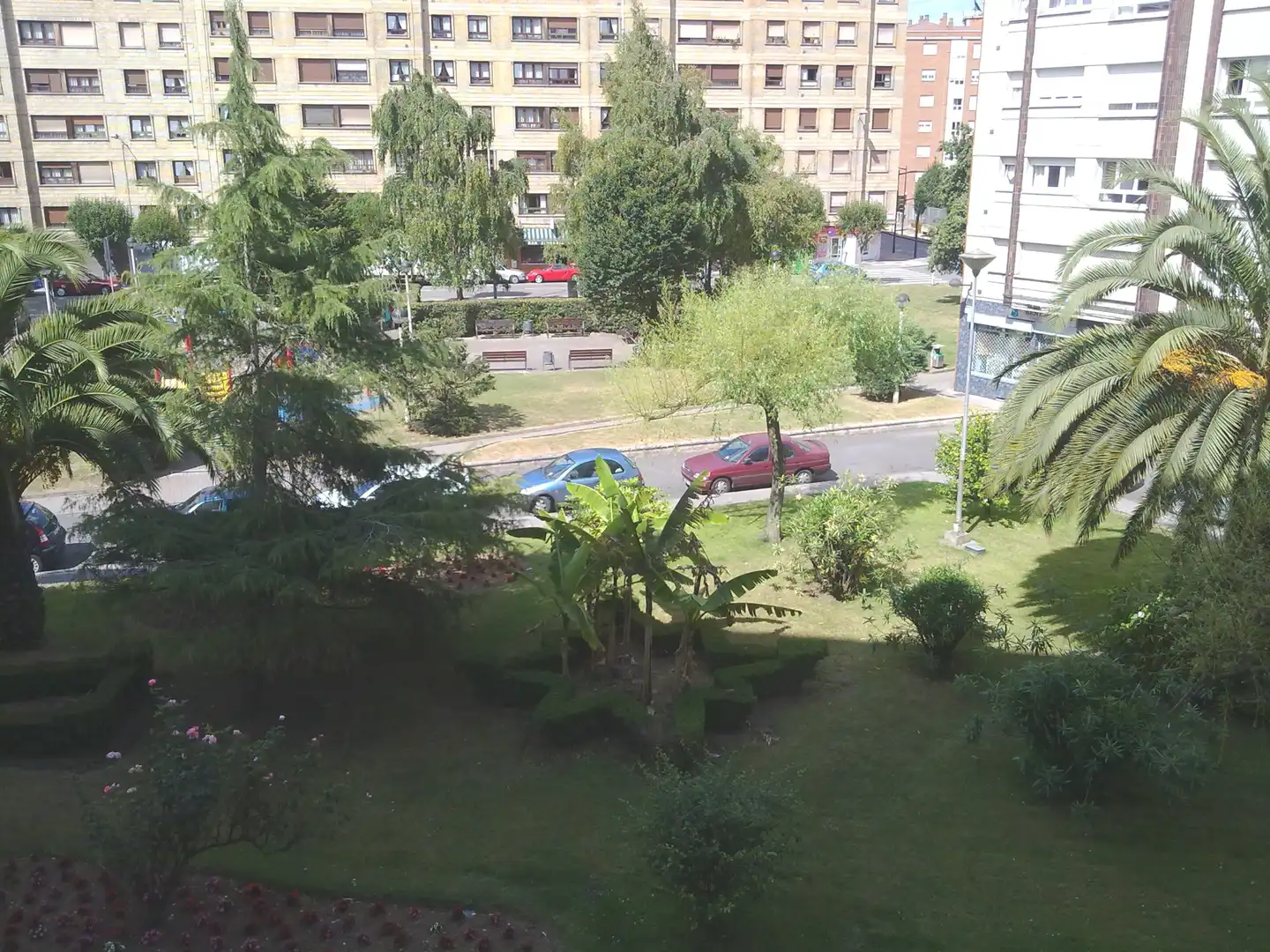 Parking of Flat for sale in Gijón   with Heating, Private garden and Parquet flooring