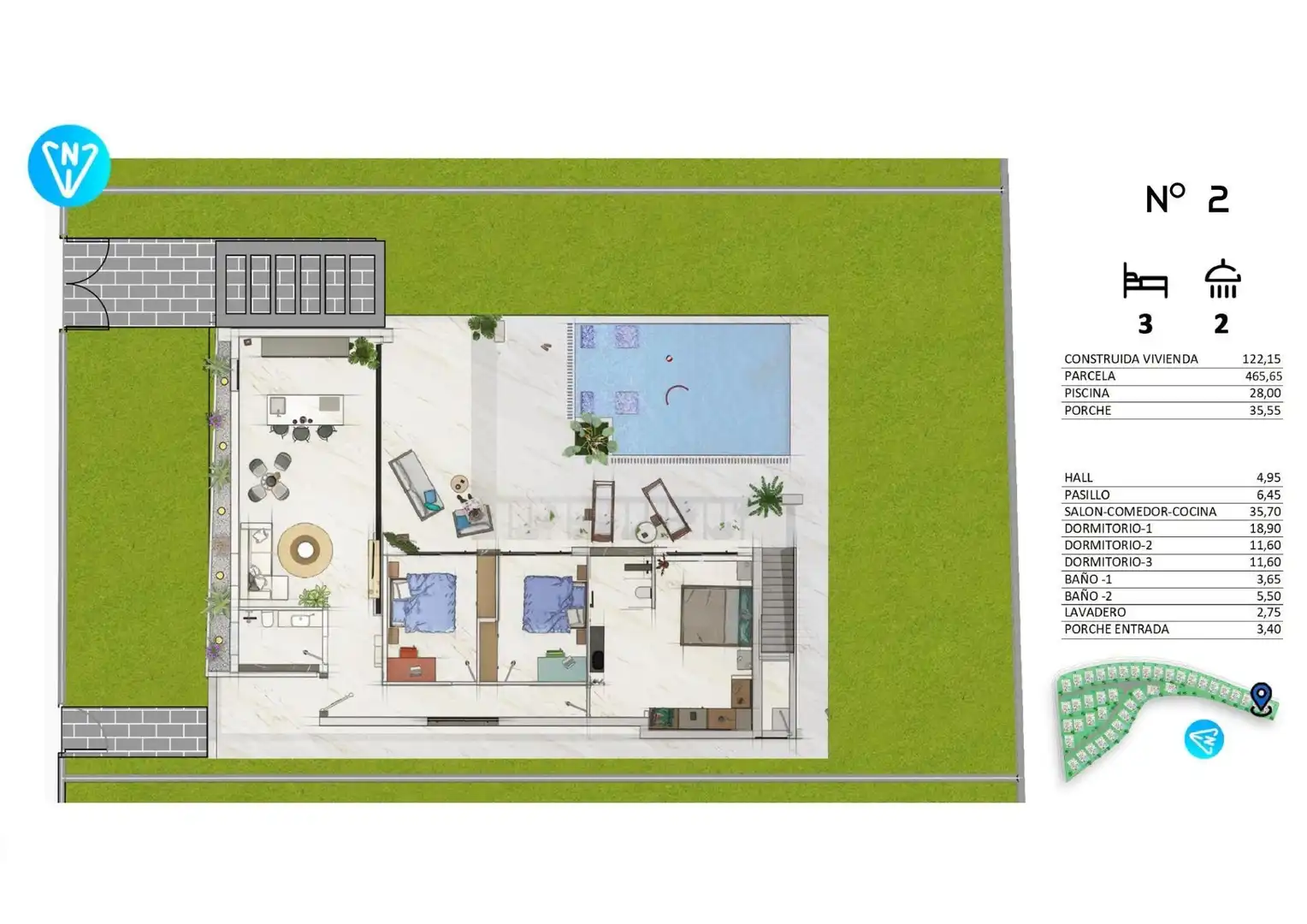 Chalet con piscina en venta en Algorfa, imagen 59