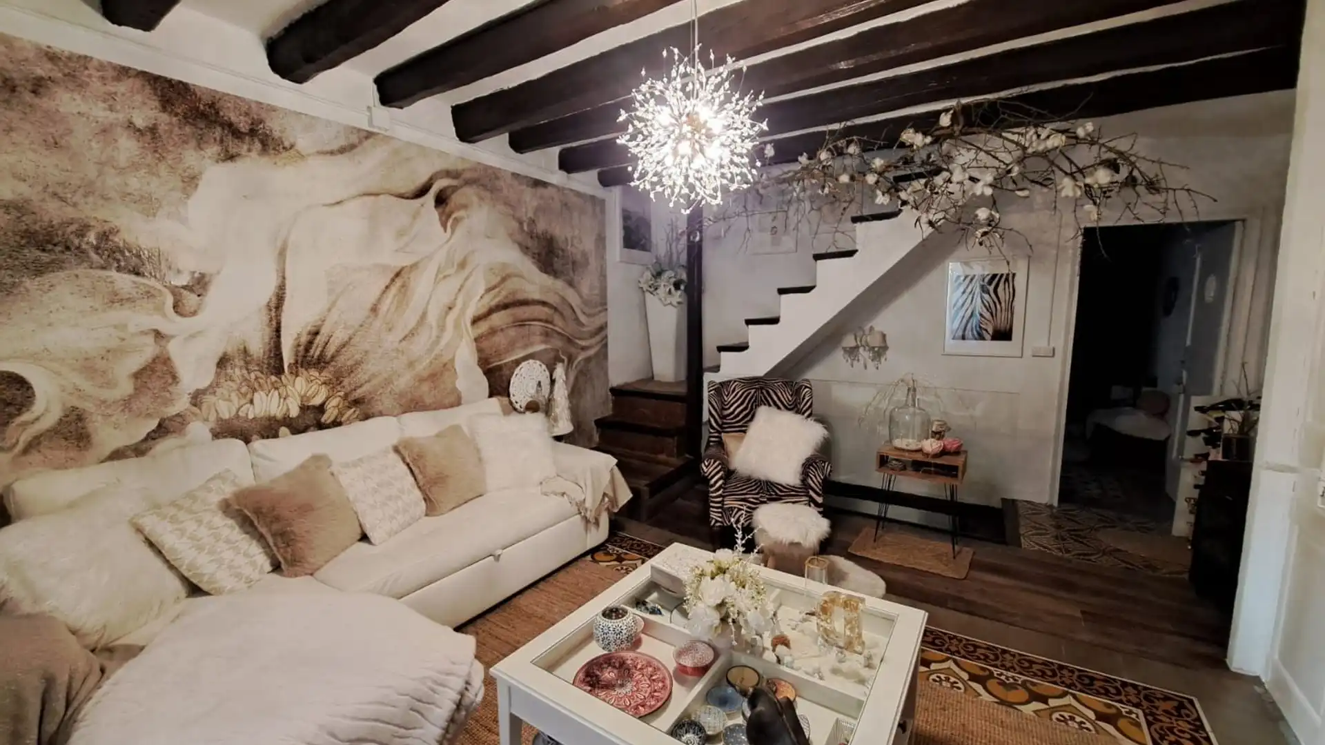 Sala d'estar de Finca rústica en venda en Solsona