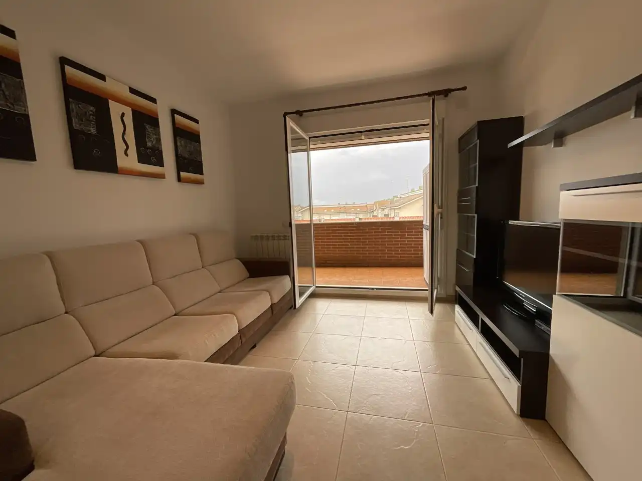 Wohnzimmer von Wohnung zum Verkauf in Alesanco mit Heizung, Möbliert und Balkon