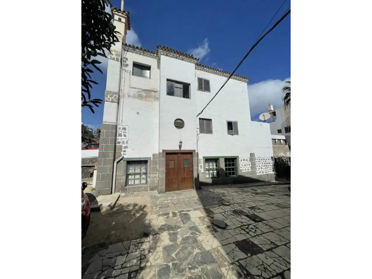 Vista exterior de Casa o chalet en venta en Las Palmas de Gran Canaria con Jardín privado, Terraza y Piscina
