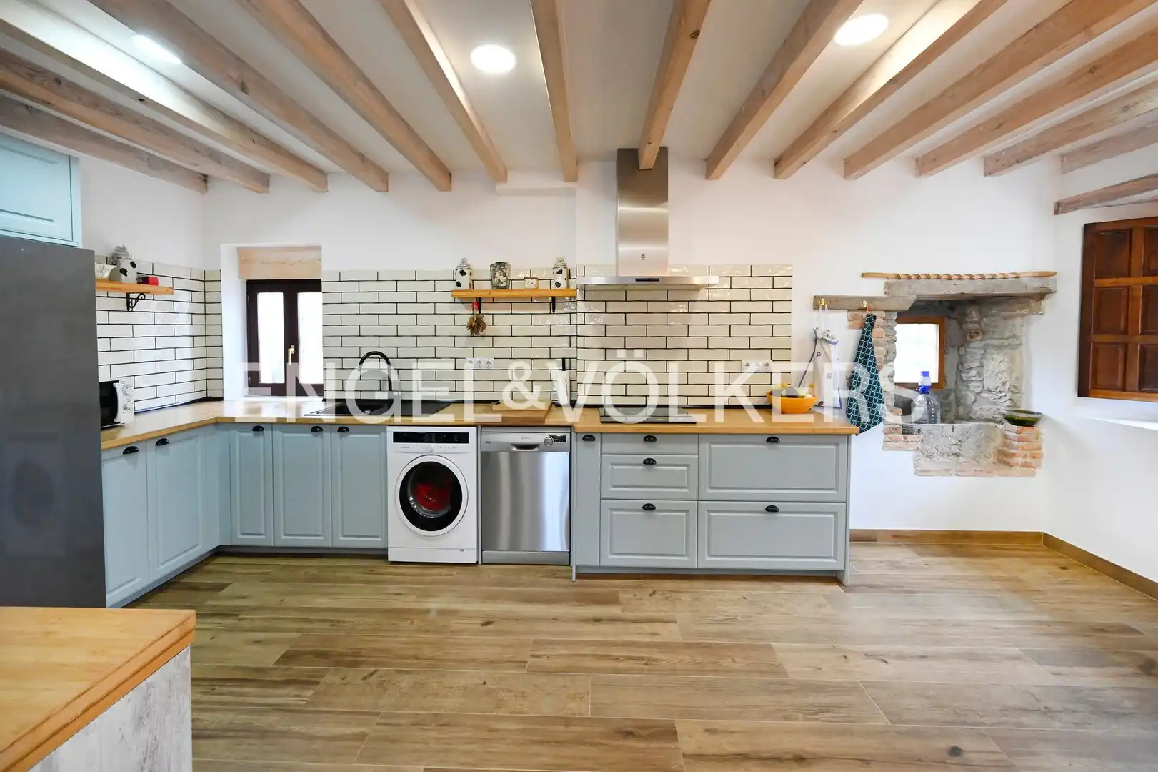 Cocina de Casa o chalet en venta en Suances con Calefacción y Jardín privado