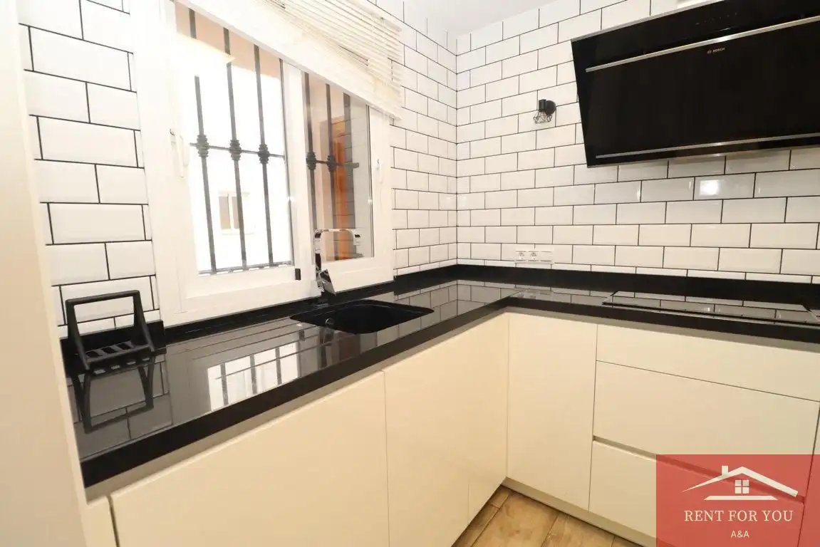 Cocina de Piso de alquiler en Alhaurín El Grande con Aire acondicionado
