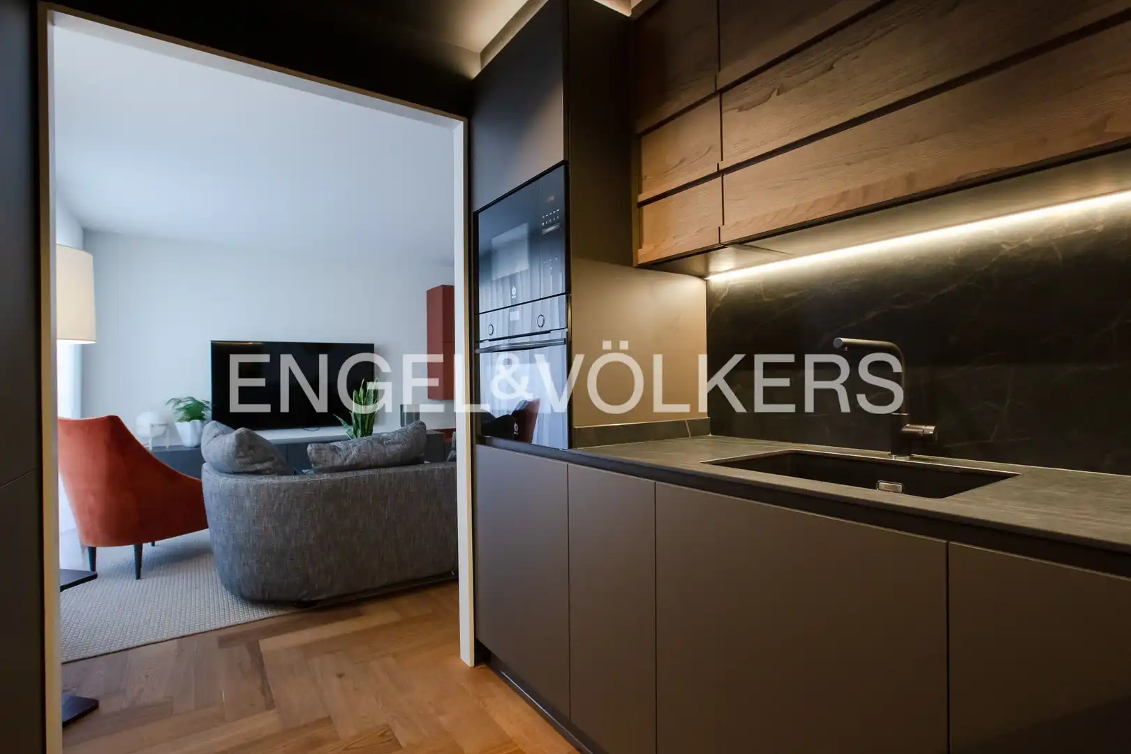 Kitchen of Flat for sale in Bilbao   with Heating, Parquet flooring and Terrace