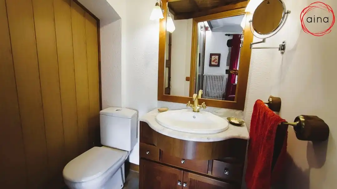 Bathroom of Houses for sale in Iza / Itza  with Heating, Private garden and Terrace