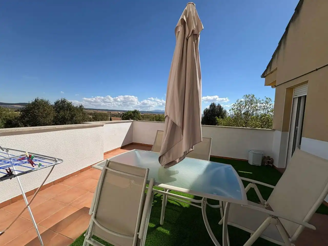 Terrasse von Maisonette zum Verkauf in Ciudad Rodrigo mit Heizung, Terrasse und Möbliert