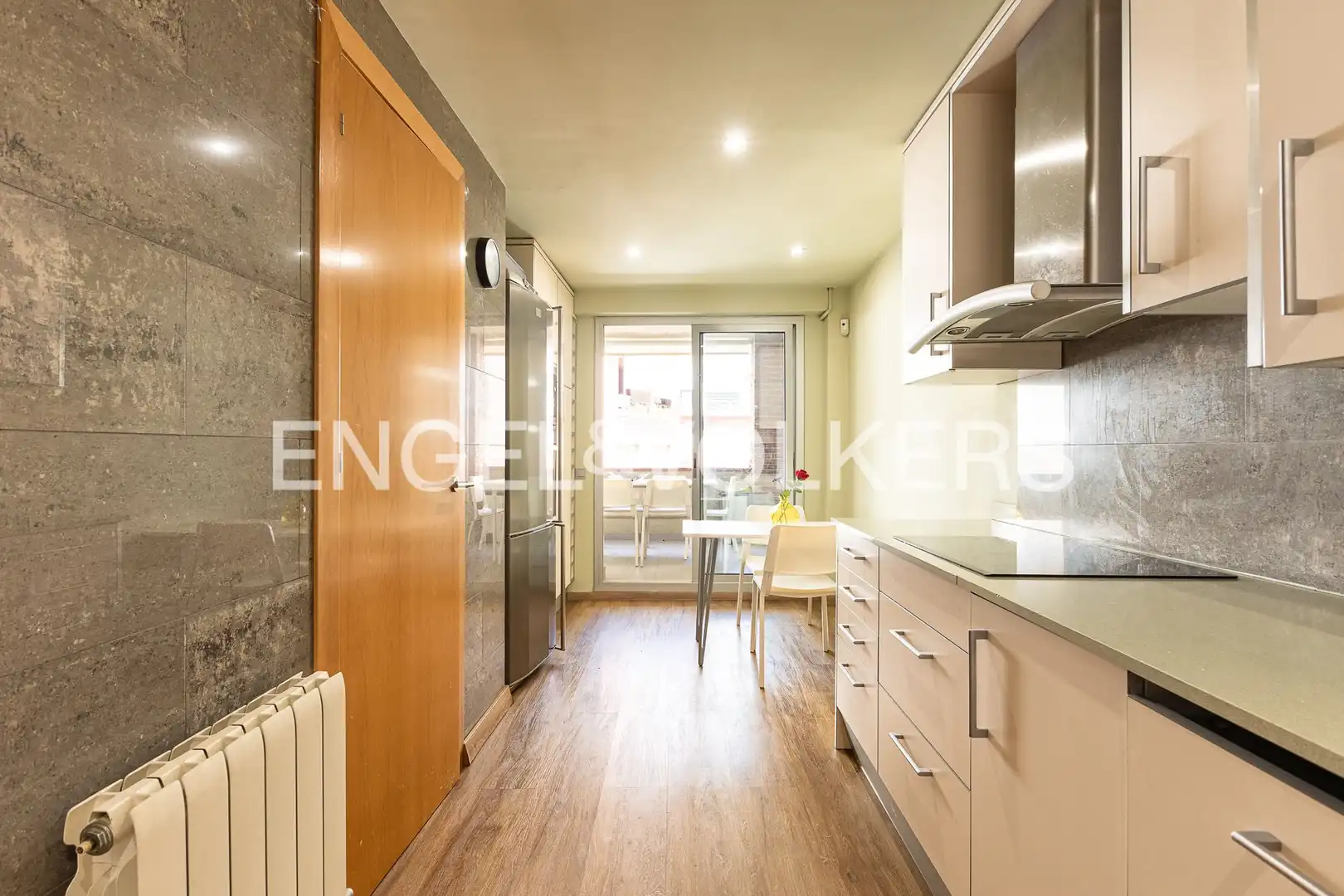 Kitchen of Flat for rent in Barcelona  with Air Conditioner, Heating and Terrace