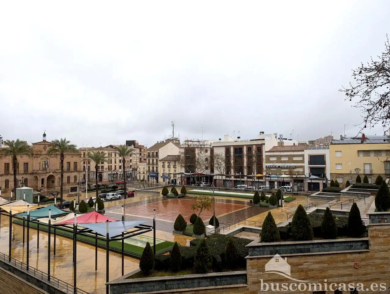 Vista exterior de Piso en venta en Linares con Aire acondicionado, Calefacción y Amueblado