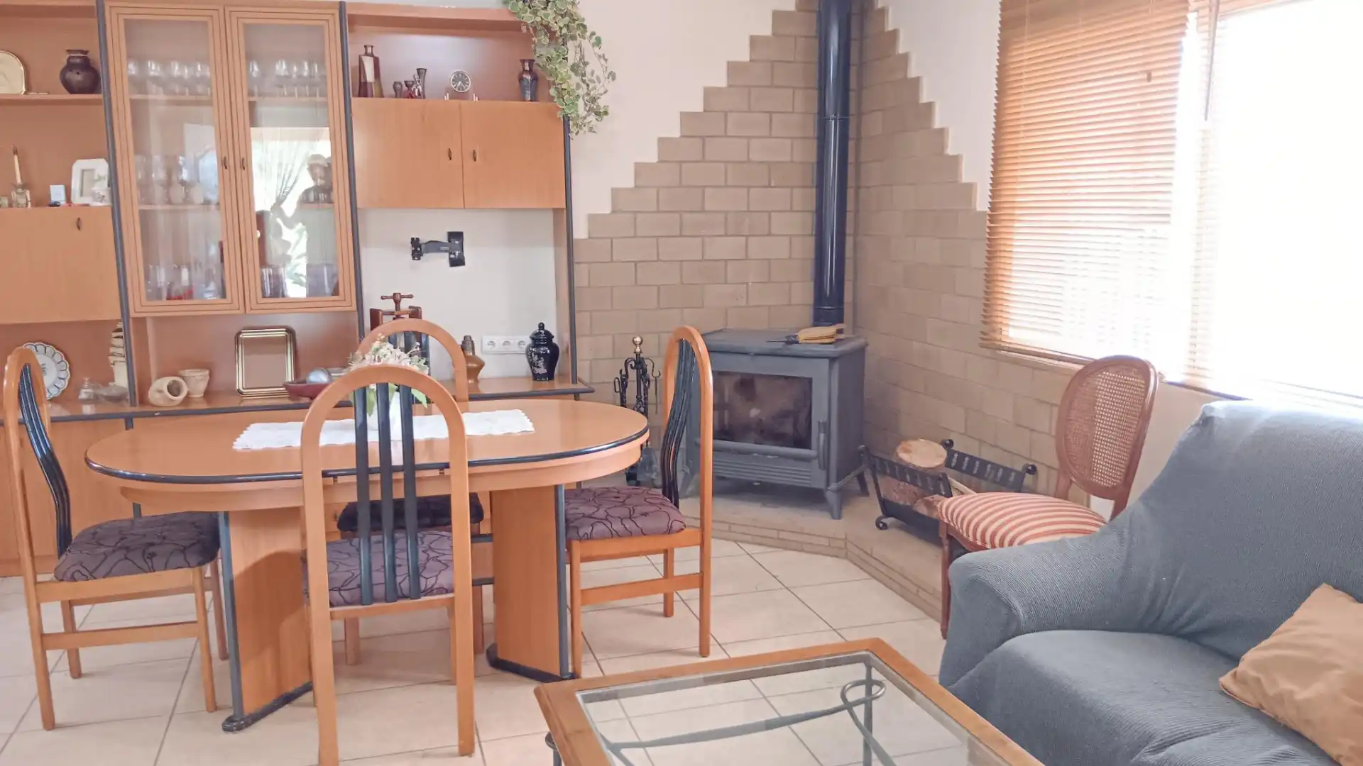 Sala de estar de Casa o chalet en venta en Cheste con Jardín privado, Terraza y Trastero