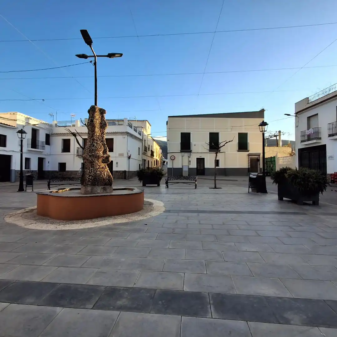 Exterior view of Flat for sale in Fondón  with Air Conditioner, Private garden and Furnished