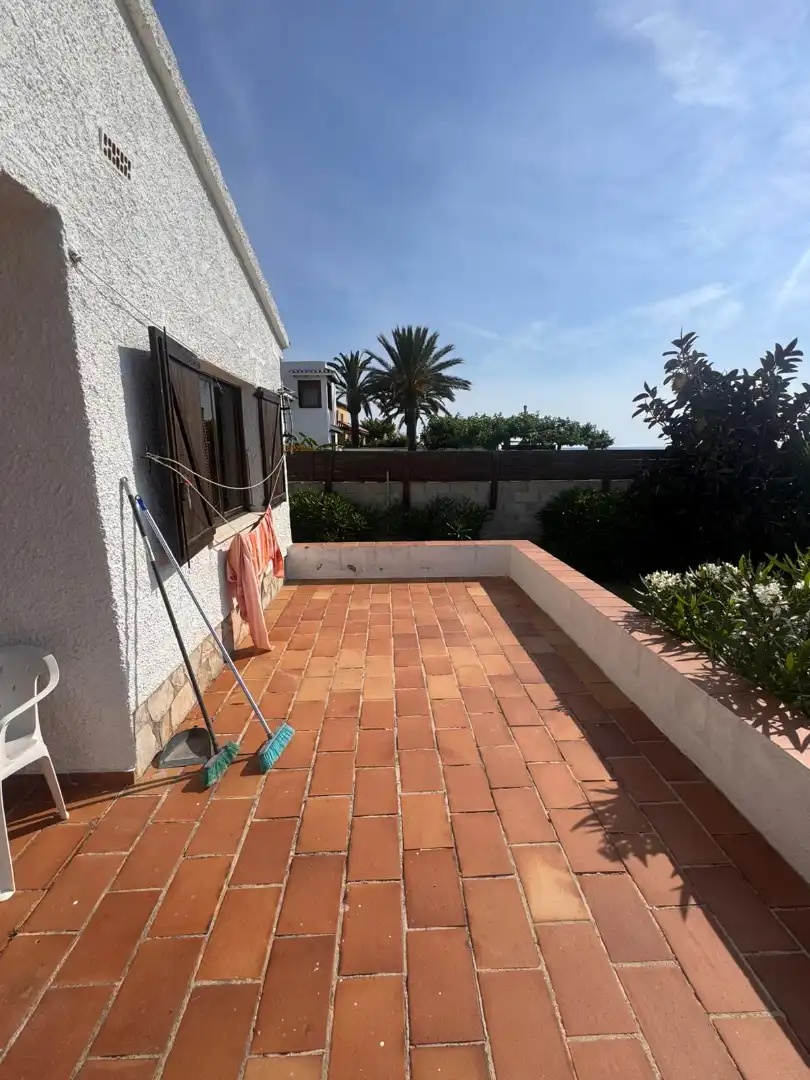 Terraza de Casa o chalet de alquiler en Benicarló con Jardín privado, Amueblado y Horno