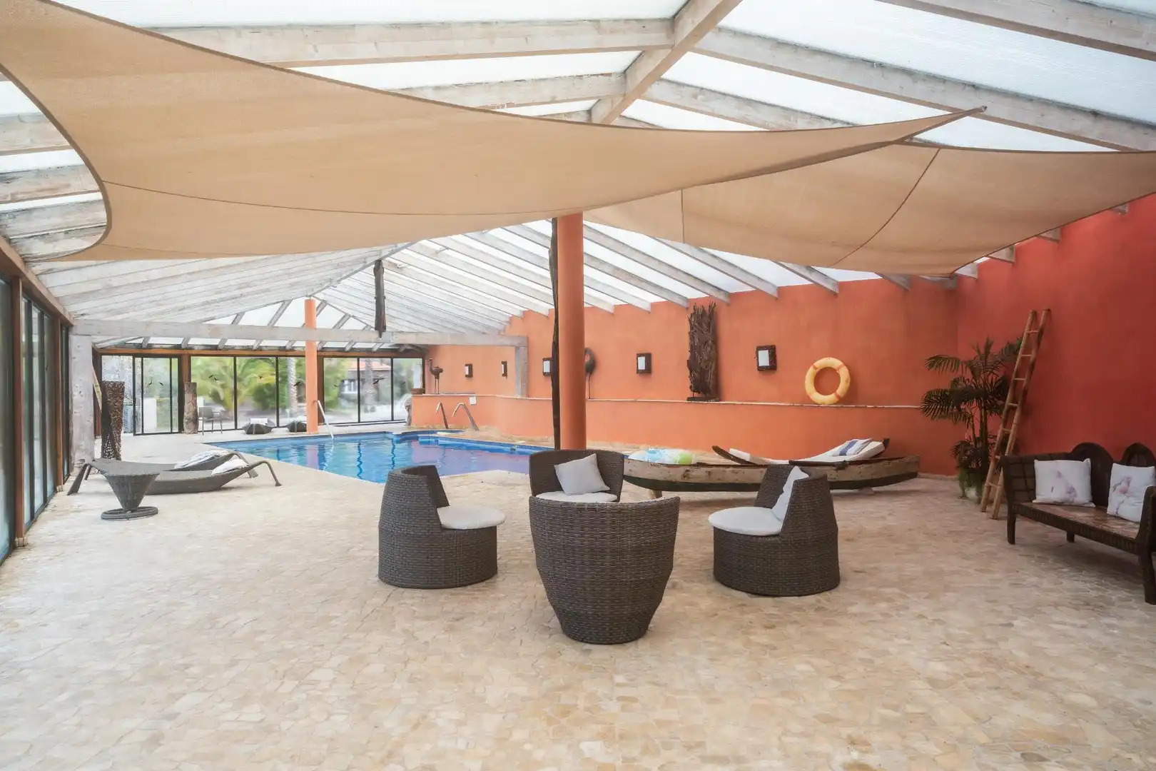 Piscina de Casa o xalet en venda en Guía de Isora amb Calefacció, Jardí privat i Moblat