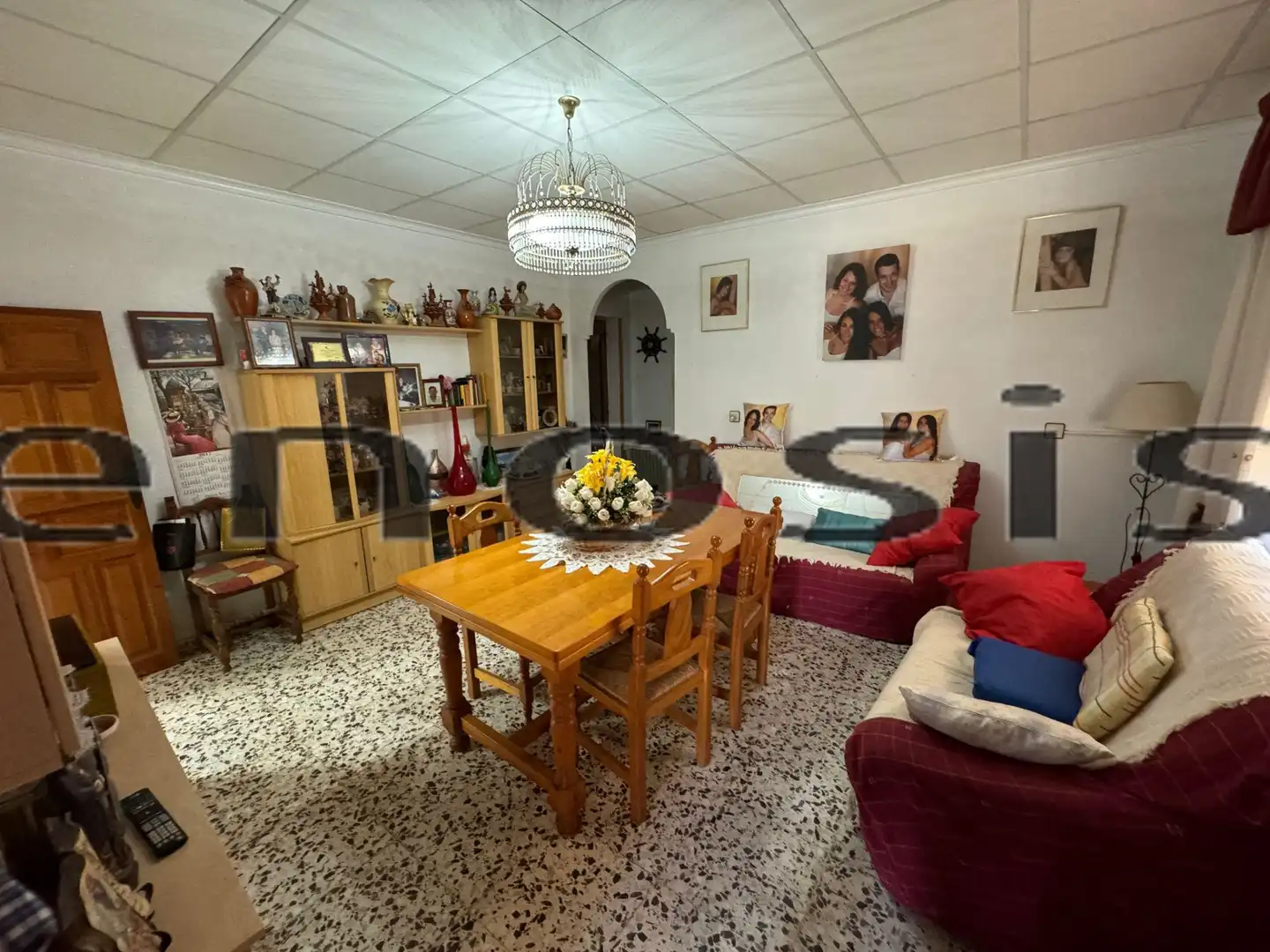 Living room of Country homes for sale in Torre-Pacheco  with Private garden, Furnished and Oven