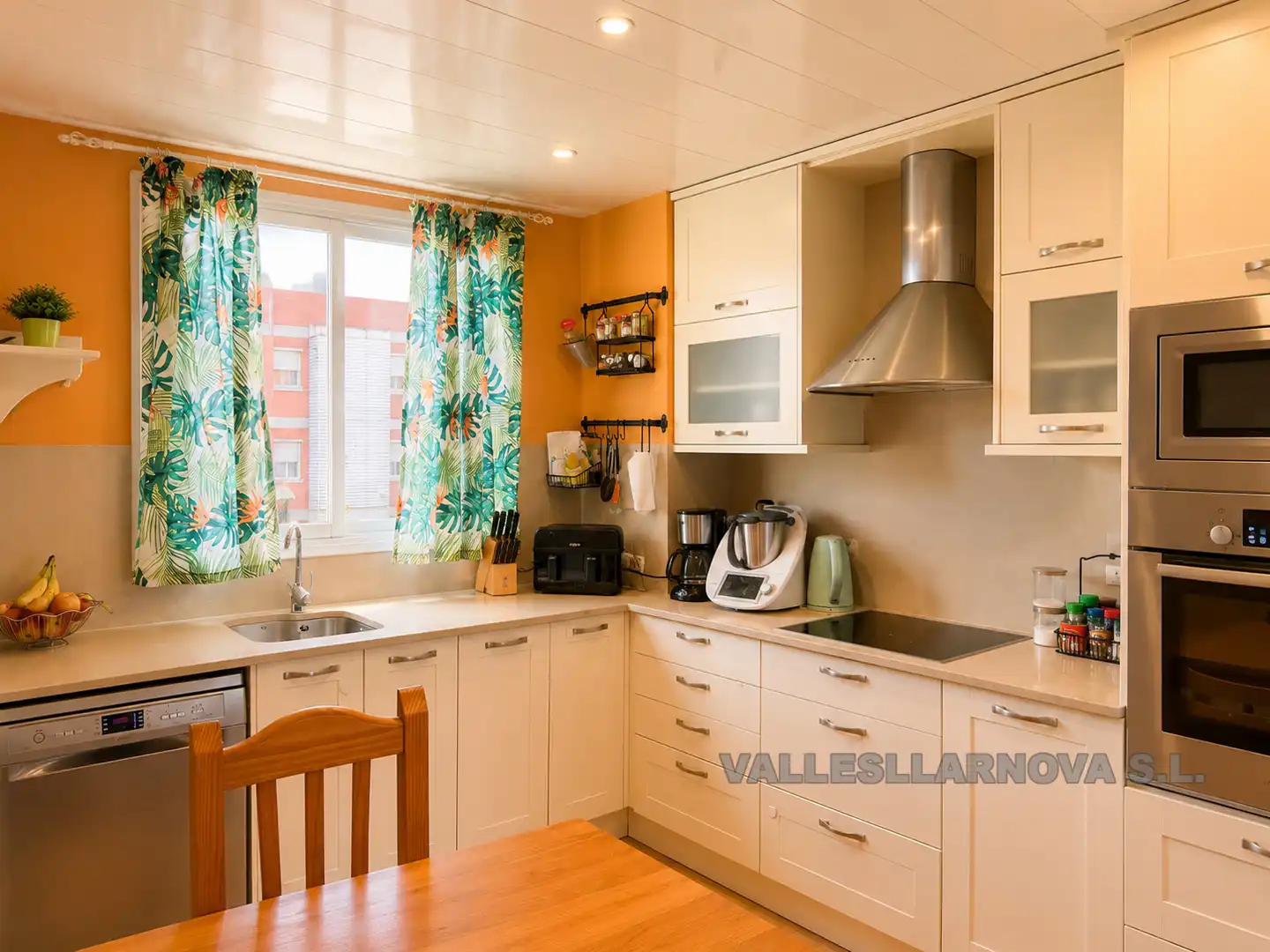 Cocina de Piso en venta en Mollet del Vallès con Calefacción, Parquet y Terraza