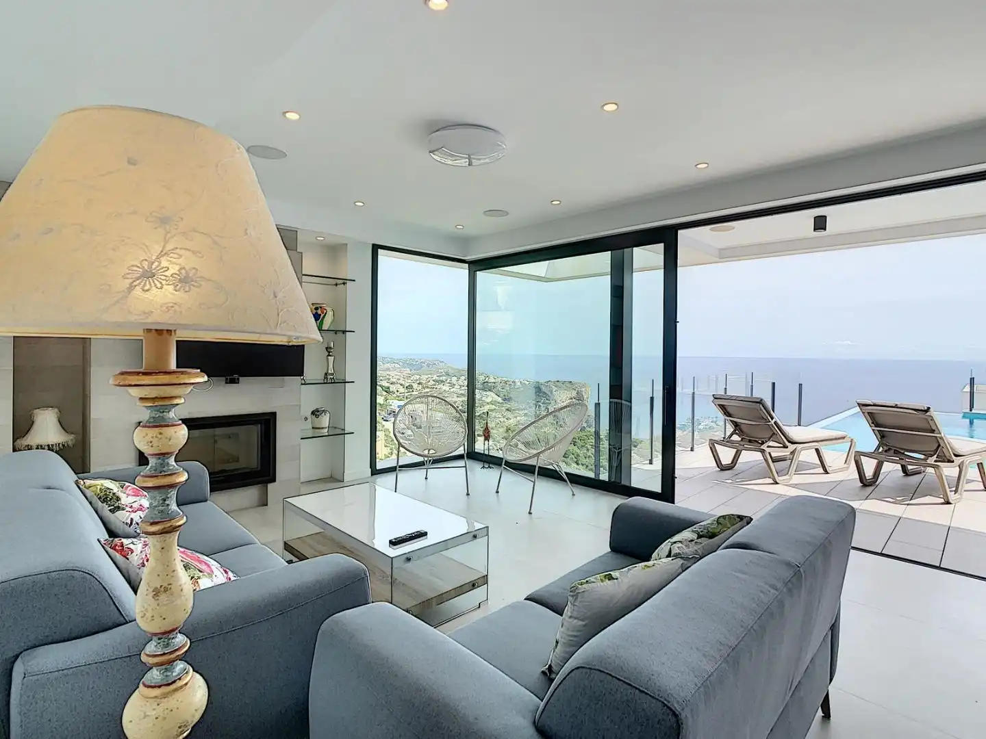 Sala de estar de Casa o chalet de alquiler en Cumbre del Sol