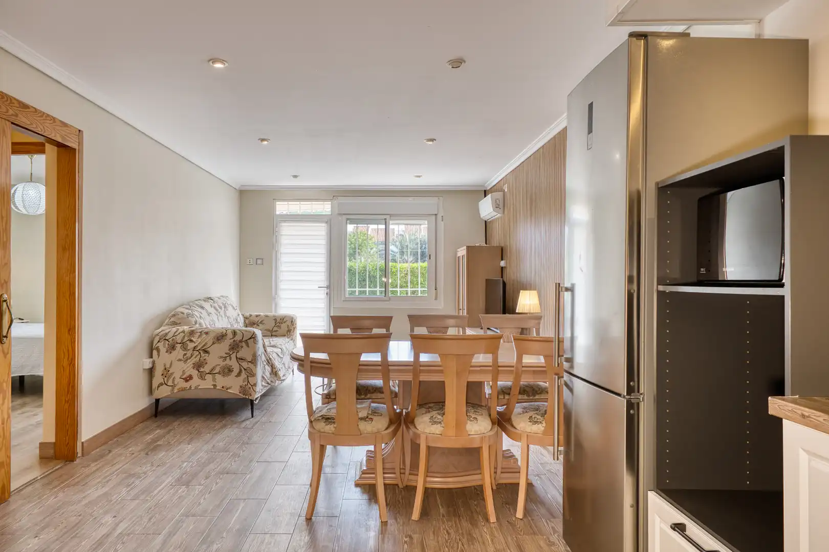 Dining room of Flat for rent in El Campello  with Air Conditioner, Heating and Private garden