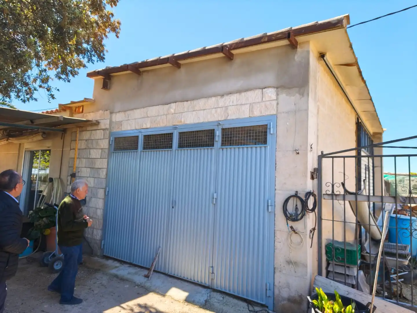 Exterior view of Houses for sale in San Vicente del Raspeig / Sant Vicent del Raspeig  with Air Conditioner, Private garden and Swimming Pool