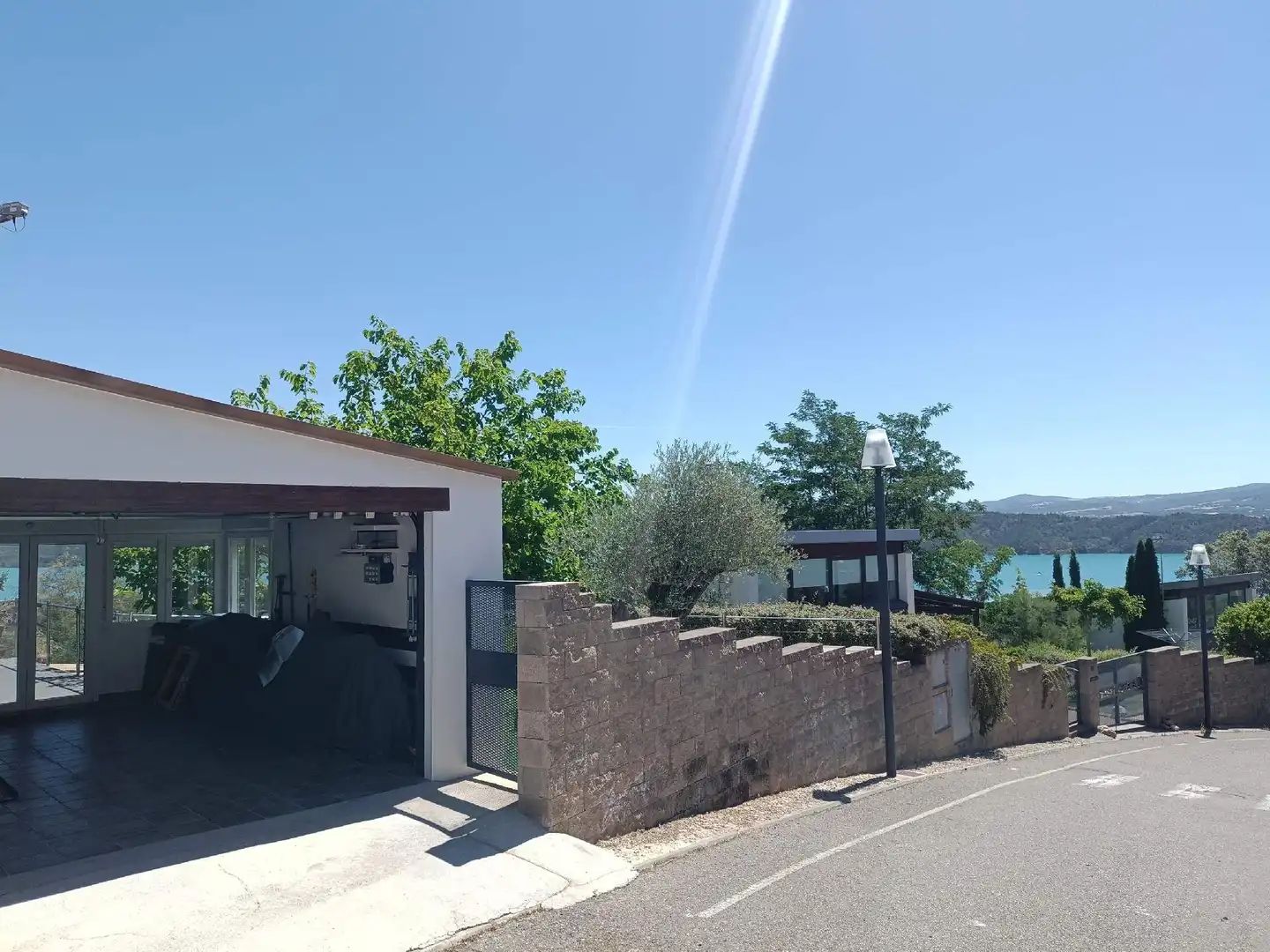 Vista exterior de Casa o chalet en venta en La Puebla de Castro con Aire acondicionado, Calefacción y Jardín privado