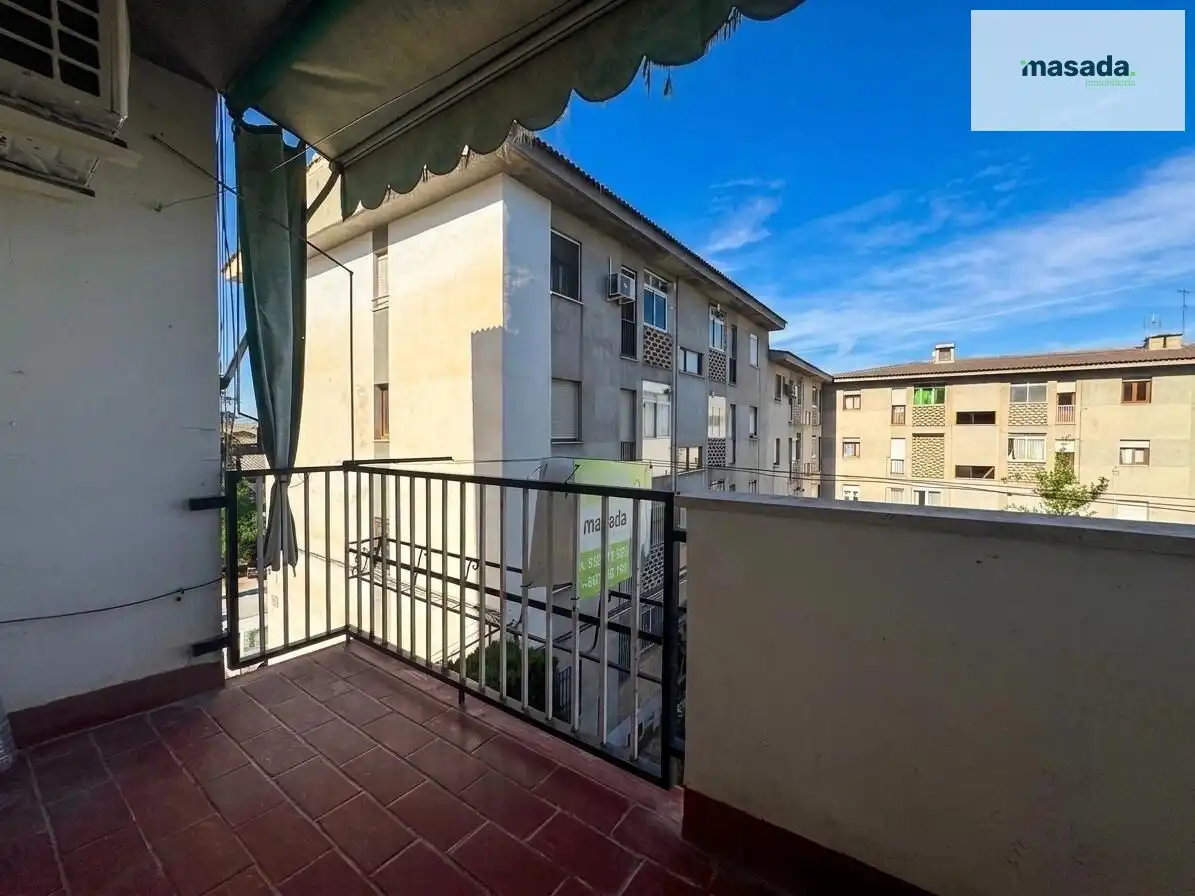 Balcony of Flat for sale in Granada  with Air Conditioner, Storage room and Balcony