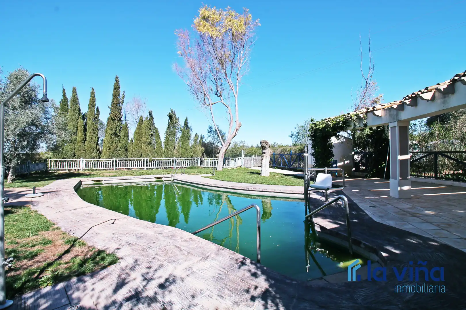 Jardín de Finca rústica en venta en Martín de la Jara con Aire acondicionado, Jardín privado y Trastero