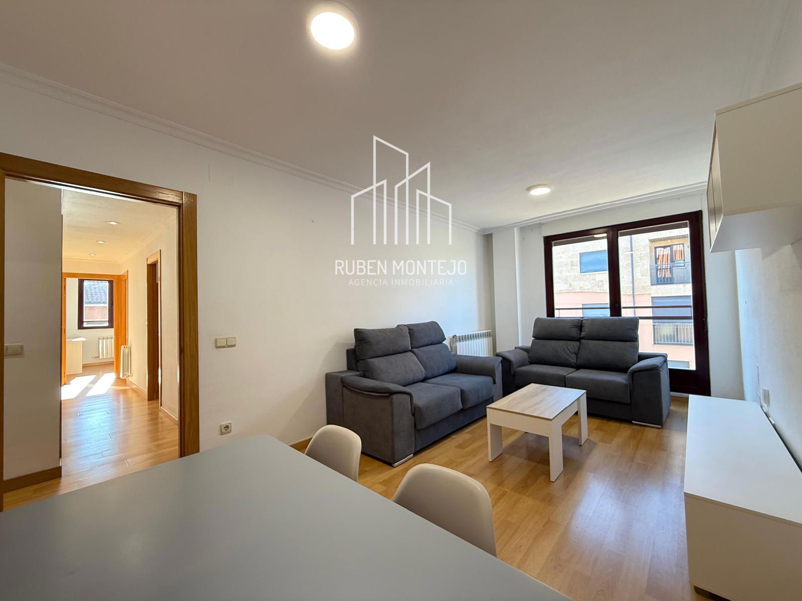 Sala de estar de Piso de alquiler en Salamanca Capital con Calefacción, Terraza y Amueblado