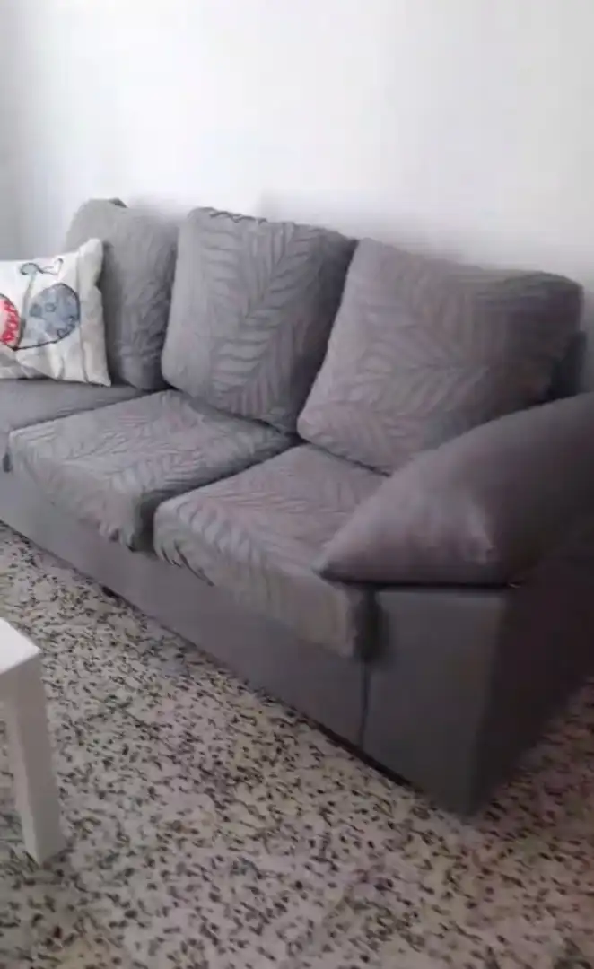 Sala de estar de Piso de alquiler en Málaga con Amueblado, Lavadora y Microondas