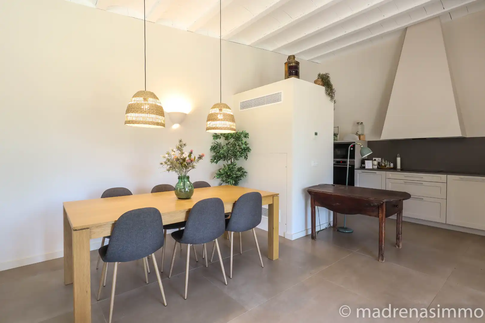 Comedor de Casa o chalet de alquiler en Ultramort con Aire acondicionado, Calefacción y Jardín privado