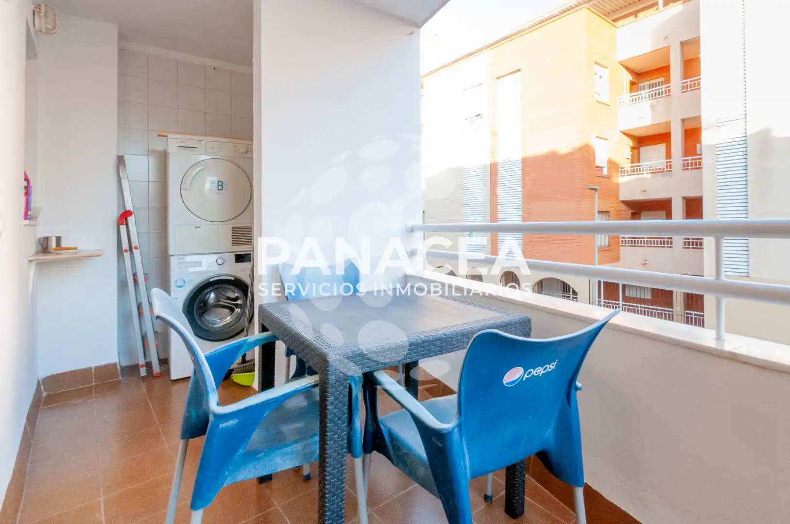 Balcony of Flat for sale in Roquetas de Mar  with Terrace, Furnished and Oven